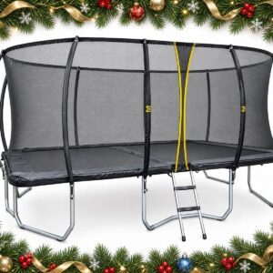 16ft x 12ft YETI Dual Bounce Rectangle Trampoline – CHRISTMAS CLUB PRE ORDER DEPOSIT – $699